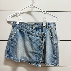 Free People We The Free mini denim skirt